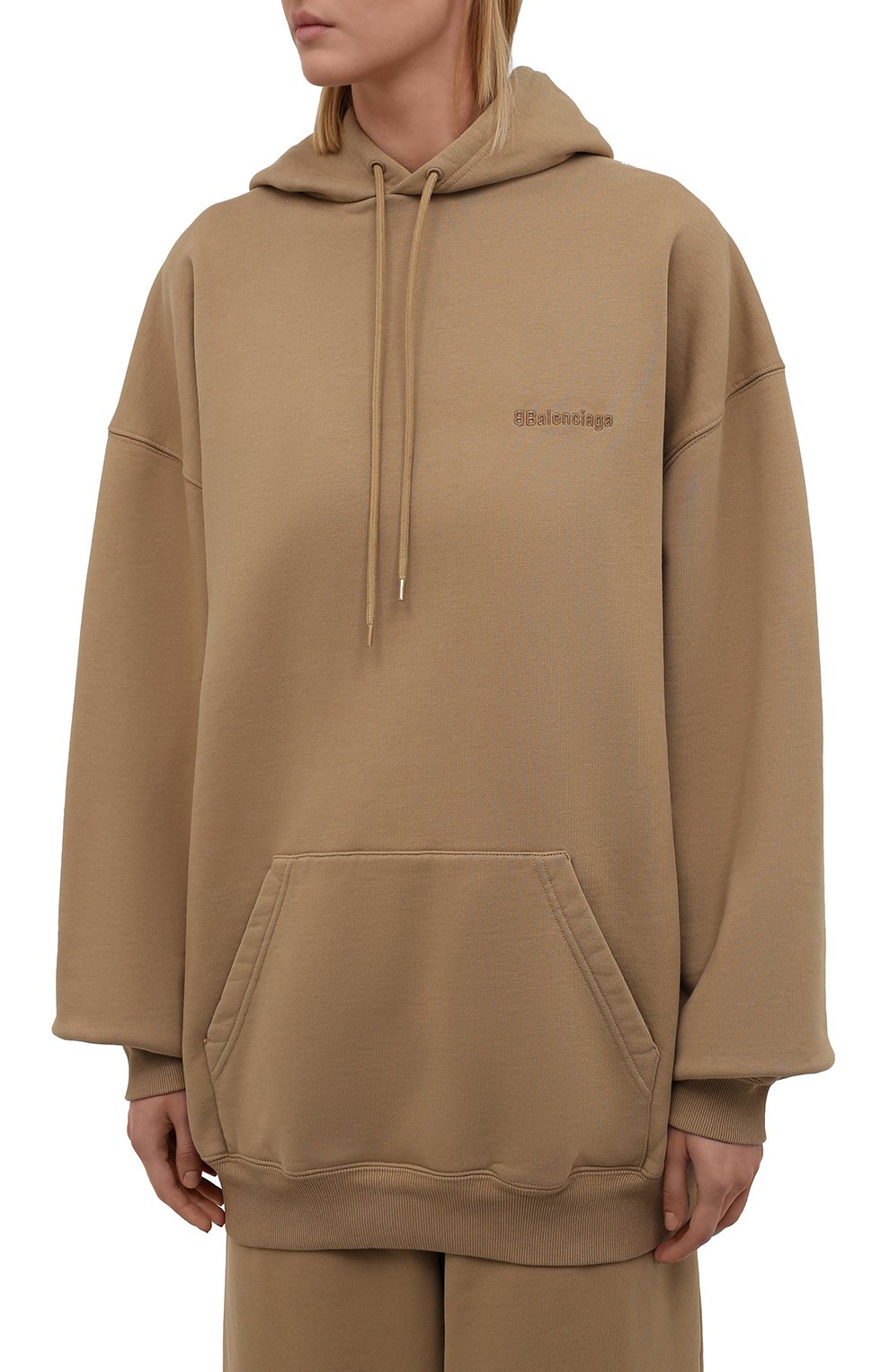 Хлопковое худи BALENCIAGA, арт. 578135/TKVB5, фото 3