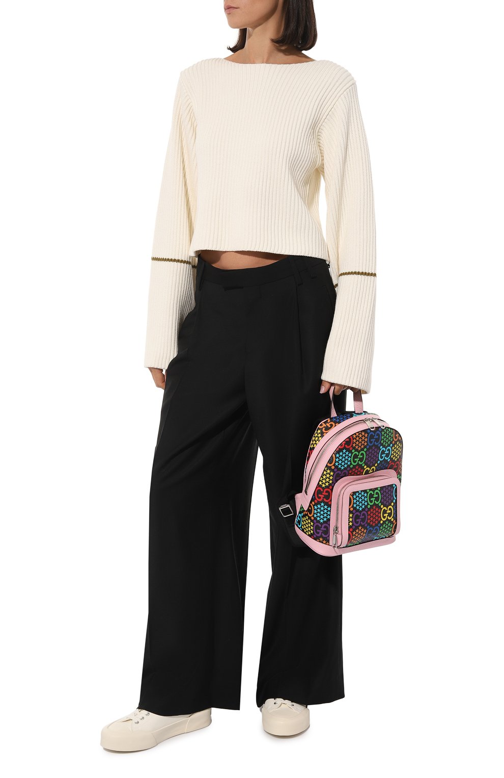 Рюкзак gucci psychedelic GUCCI разноцветного цвета по цене 214560 руб., арт. 601296 HPUEN, фото 7 Рюкзак gucci psychedelic GUCCI, арт. 601296 HPUEN, фото 7