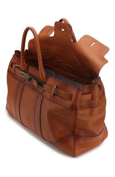 Кожаная дорожная сумка BRUNELLO CUCINELLI, арт. MBTXU071, фото 4