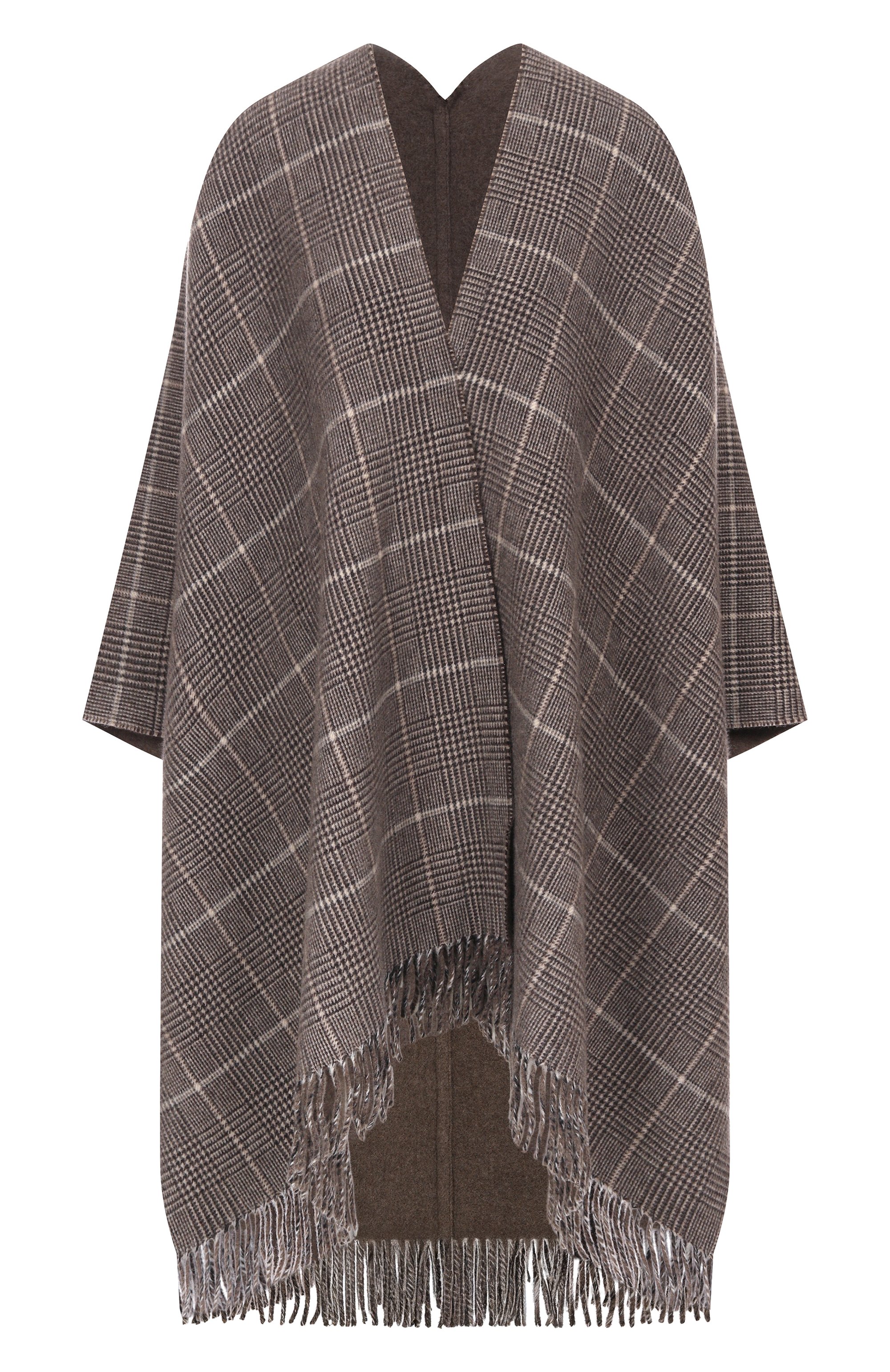 Двустороннее кашемировое пончо BRUNELLO CUCINELLI, арт. MSCDAGP31, фото 1