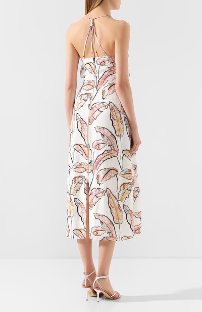 Платье-миди ROLAND MOURET разноцветного цвета по цене 132000 руб., арт. PS20/S0871/F0405, фото 4 Платье-миди ROLAND MOURET, арт. PS20/S0871/F0405, фото 4