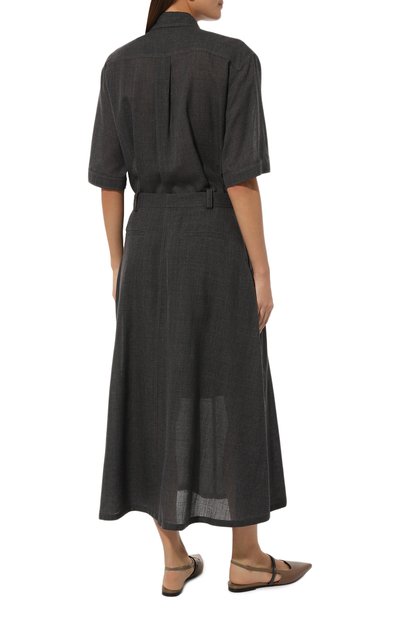 Шерстяное платье BRUNELLO CUCINELLI, арт. MP920AFH61, фото 4