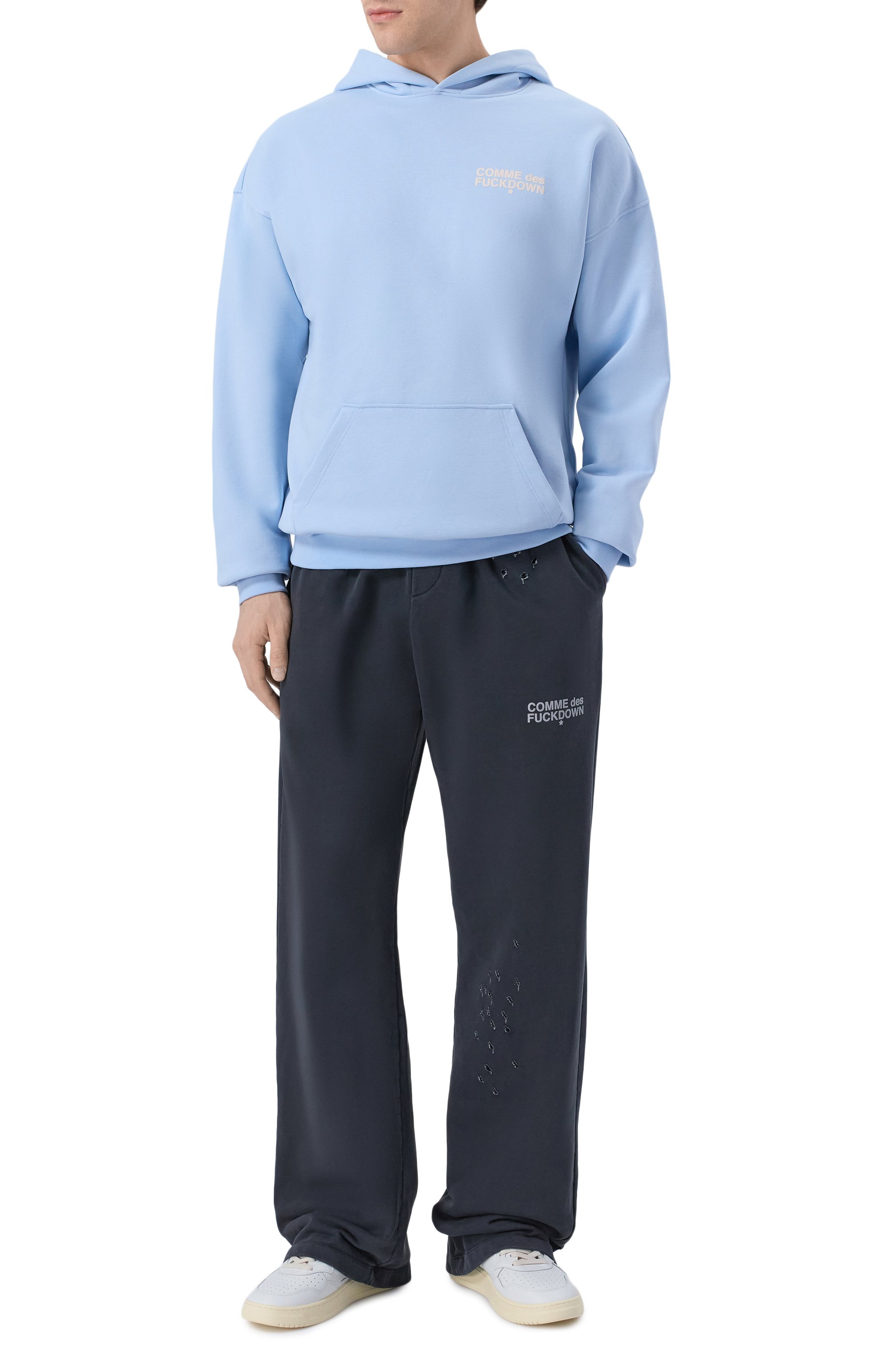 Хлопковое худи COMME DES FUCKDOWN, арт. CFABM01933, фото 2