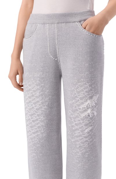 Брюки из шерсти и хлопка AND THE BRAND, арт. W26-P074-1202-901, фото 5