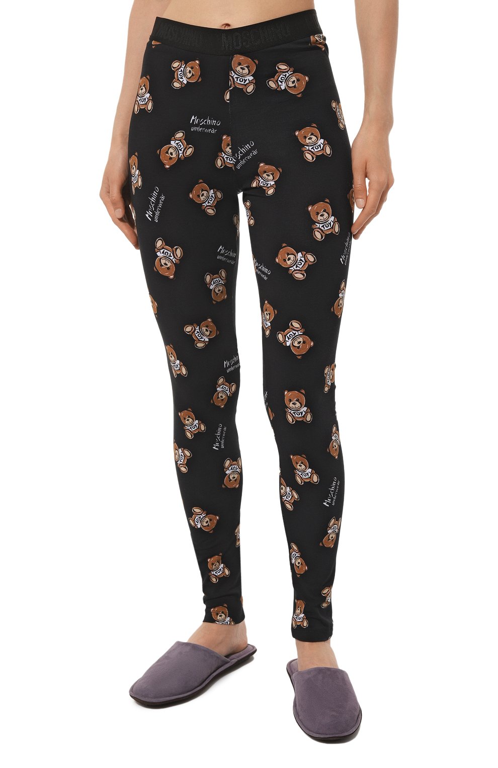 Хлопковые легинсы MOSCHINO, арт. 231V6/A6803/4417, фото 3