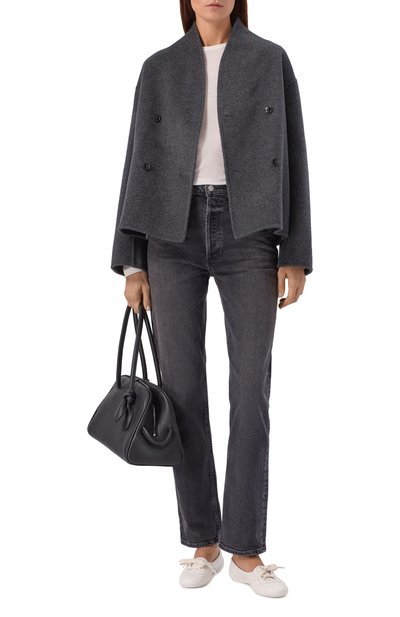 Кожаные балетки vault GIANVITO ROSSI, арт. G25321.05G0M.NXFBIAN, фото 3