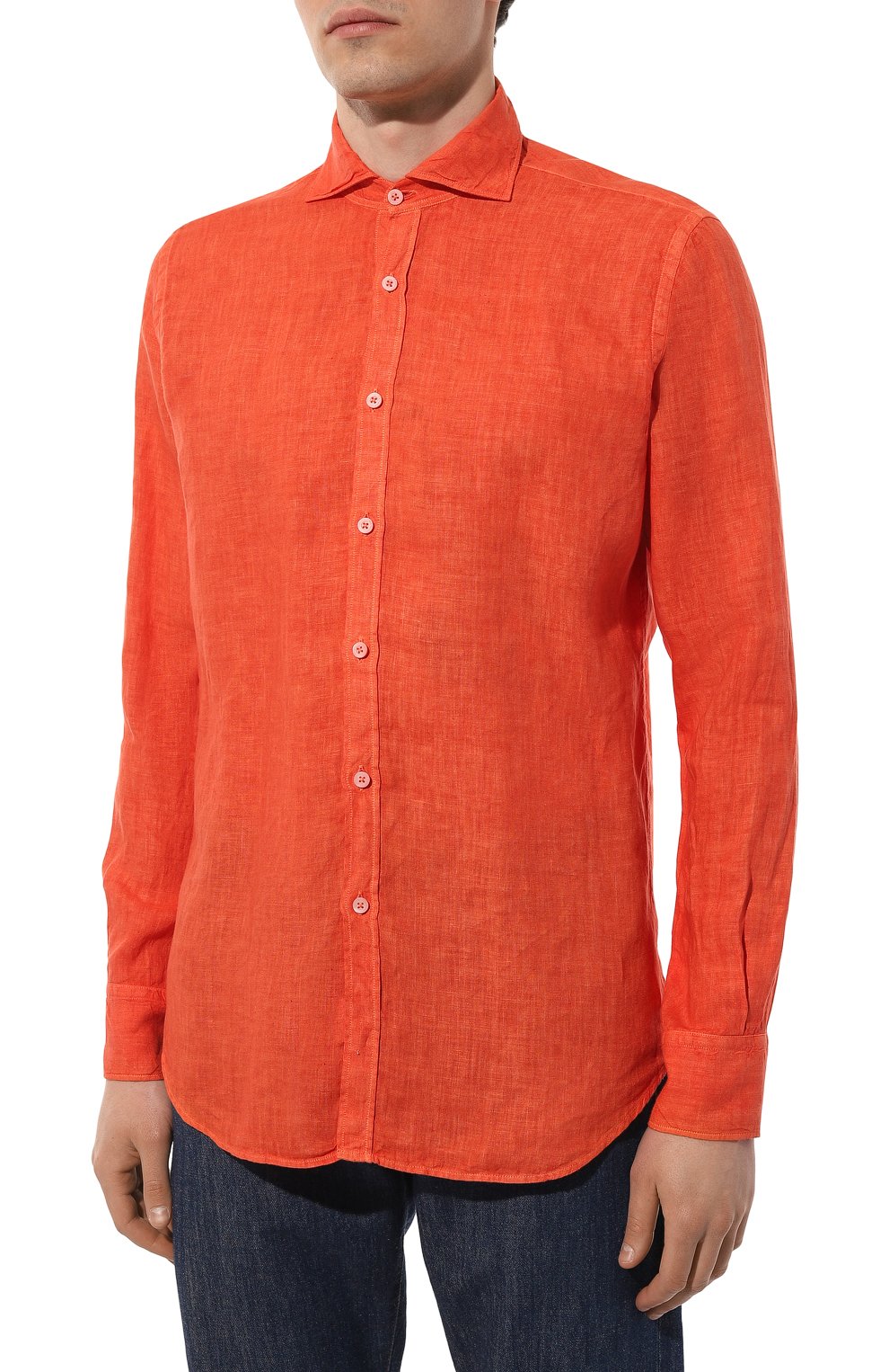 Льняная рубашка CANALI, арт. L7B1/GM02128, фото 3