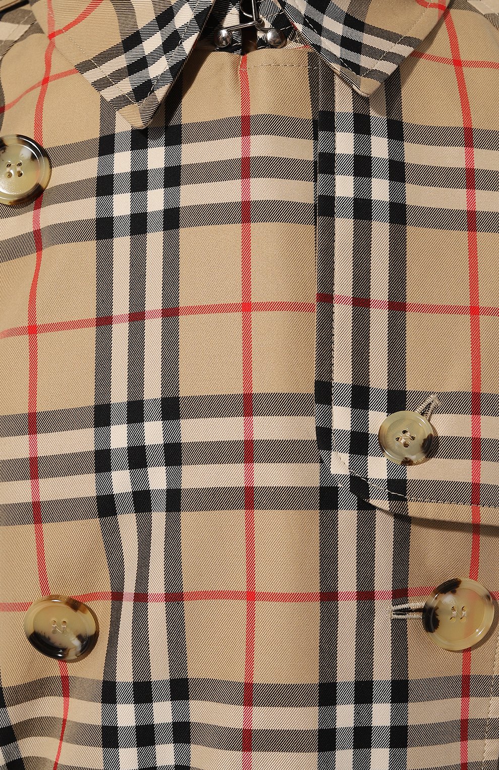 Хлопковый тренч BURBERRY, арт. 8072716, фото 5