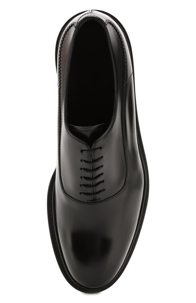 Кожаные оксфорды GIORGIO ARMANI черного цвета по цене 82550 руб., арт. X2C631/XF294, фото 5 Кожаные оксфорды GIORGIO ARMANI, арт. X2C631/XF294, фото 5