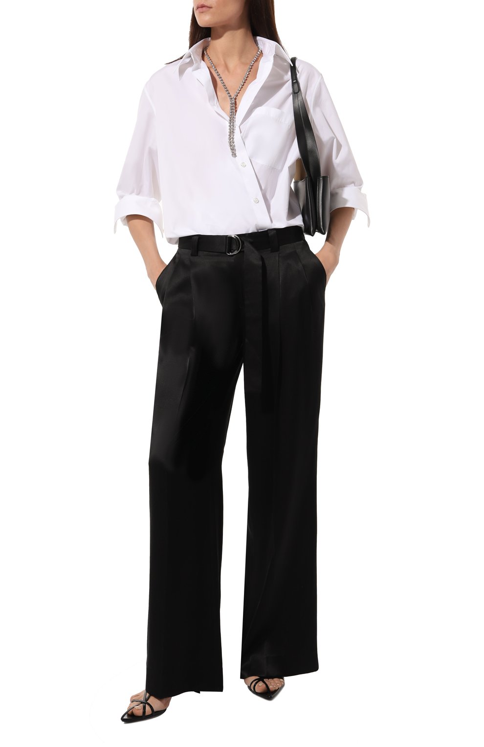 Атласные брюки JACOB LEE, арт. WWP056SS24-1SSB, фото 2