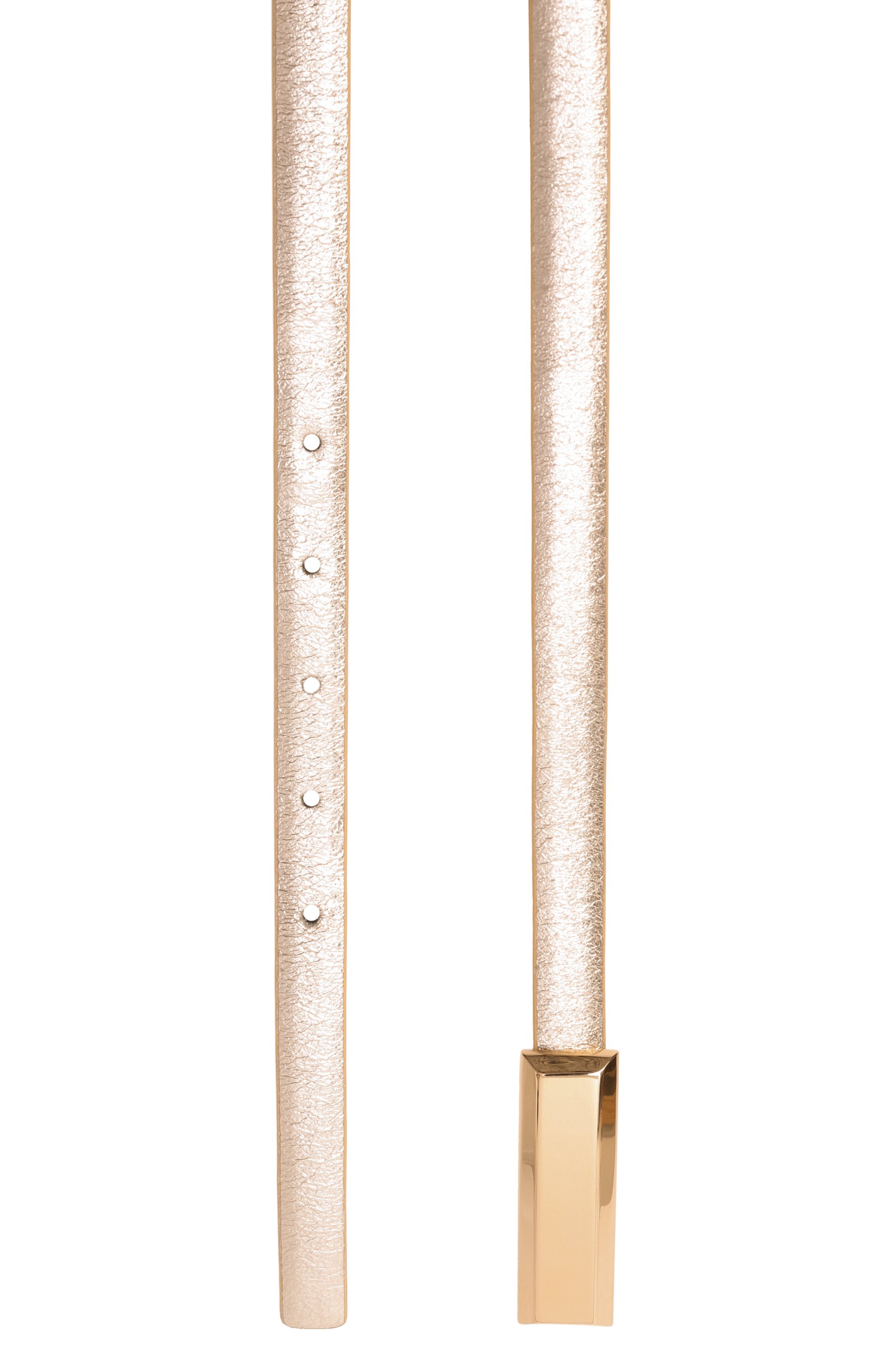 Кожаный ремень MVST, арт. 67D.0005/C0R0NA METALLIC, фото 3