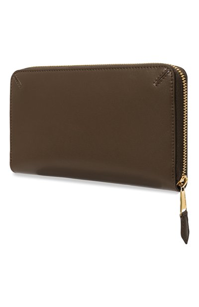 Кожаный кошелек GIORGIO ARMANI темно-коричневого цвета по цене 66350 руб., арт. Y1H372/YTF4A, фото 2 Кожаный кошелек GIORGIO ARMANI, арт. Y1H372/YTF4A, фото 2