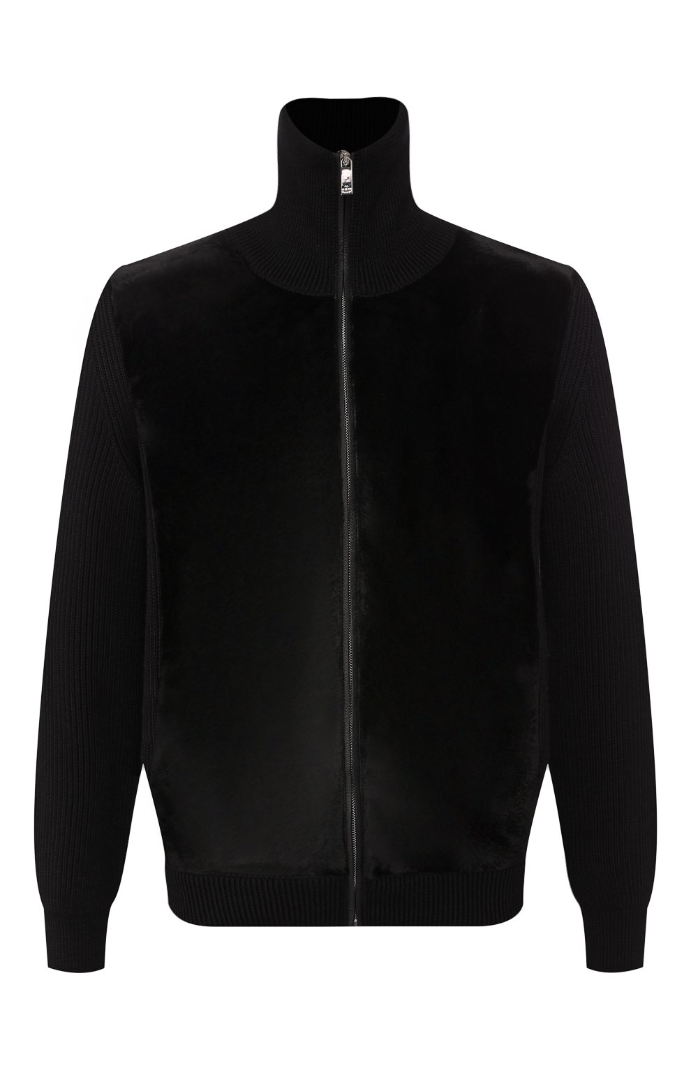 Шерстяной кардиган с меховой отделкой BERLUTI, арт. R16KCL59-001, фото 1