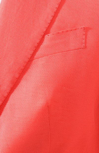 Жакет из смеси хлопка и льна KITON, арт. D15510H07261, фото 5