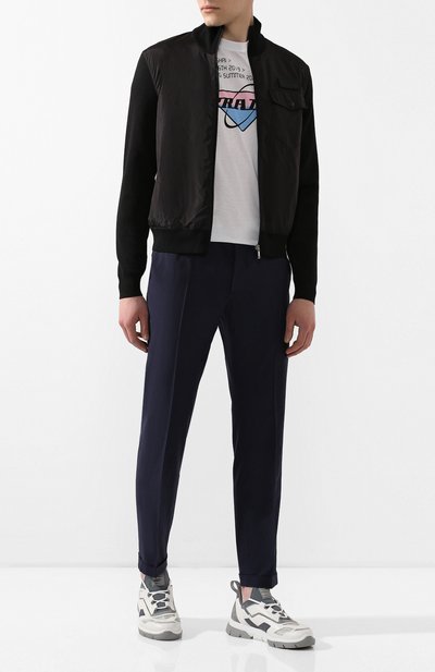 Комбинированный кардиган PRADA, арт. UMC134-72Y-F0002-192, фото 2