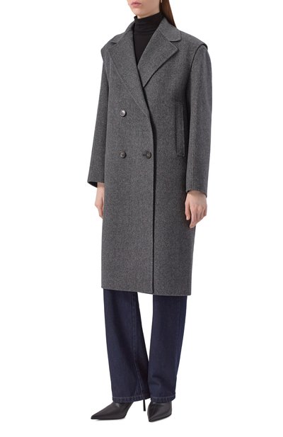 Шерстяное пальто WEEKEND MAX MARA, арт. SABADEL, фото 3