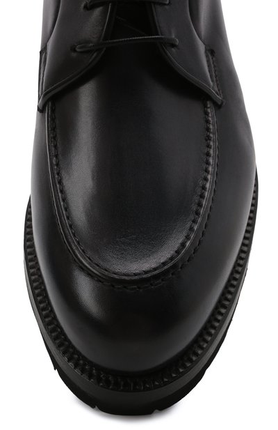 Кожаные ботинки BARRETT темно-серого цвета по цене 69950 руб., арт. 192U026.15/BETIS CREAM, фото 5 Кожаные ботинки BARRETT, арт. 192U026.15/BETIS CREAM, фото 5