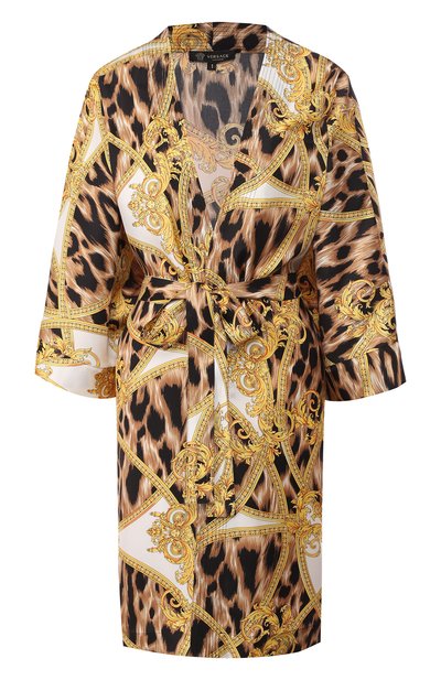 Женский шелковый халат VERSACE, арт. AUD05058/AS00289