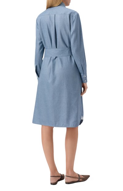 Льняное платье KITON, арт. D57347H0921602, фото 4