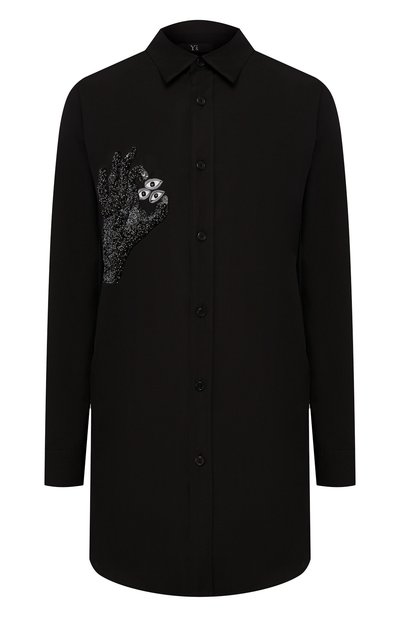 Женская хлопковая рубашка YOHJI YAMAMOTO, арт. YJ-B06-028