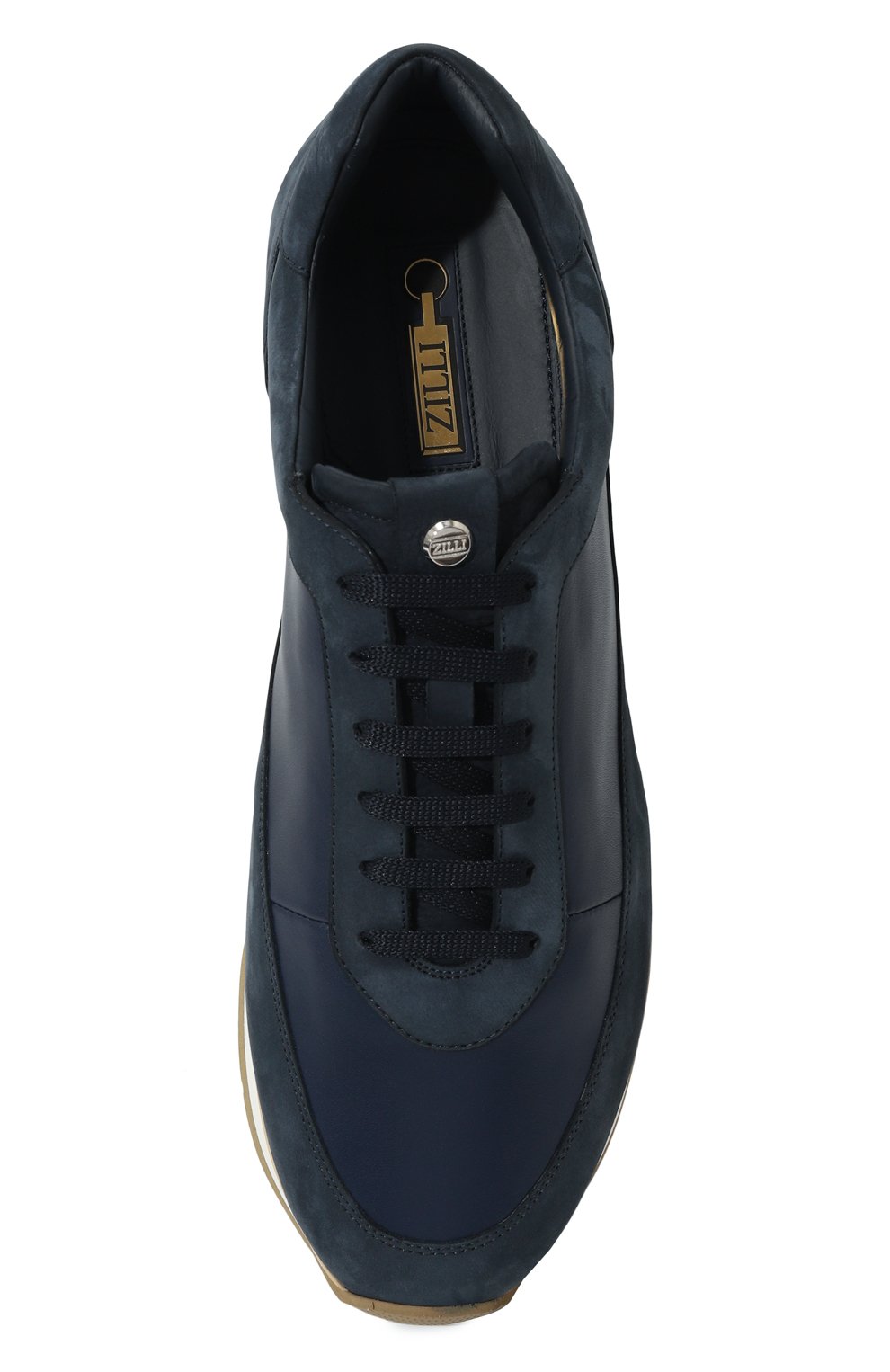 Кожаные кроссовки ZILLI, арт. H0082AM1053VHM001, фото 6