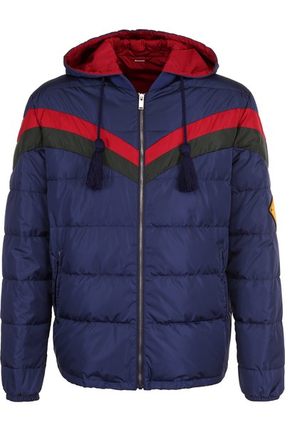Стеганый пуховик на молнии с капюшоном GUCCI, арт. 522620/Z4190, фото 1