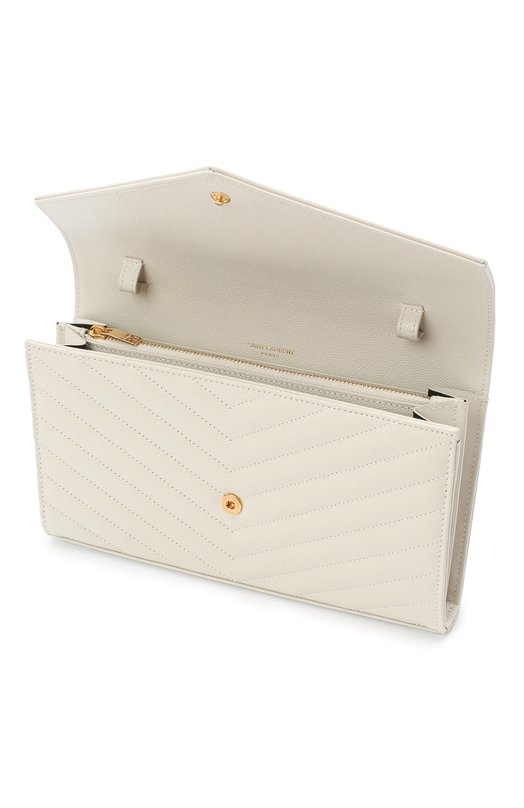 Сумка Monogram Envelope Saint Laurent 377828/B0W01 Белый  377828/B0W01 Фото 4