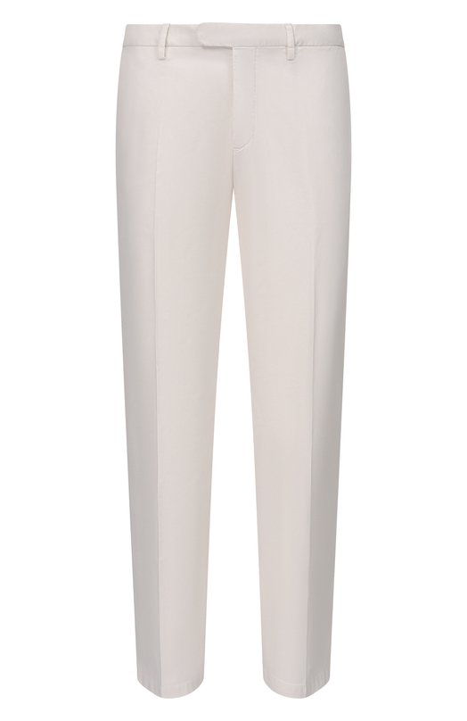 Хлопковые брюки Boglioli 80882Q/SB5751 Кремовый 80882Q/SB5751