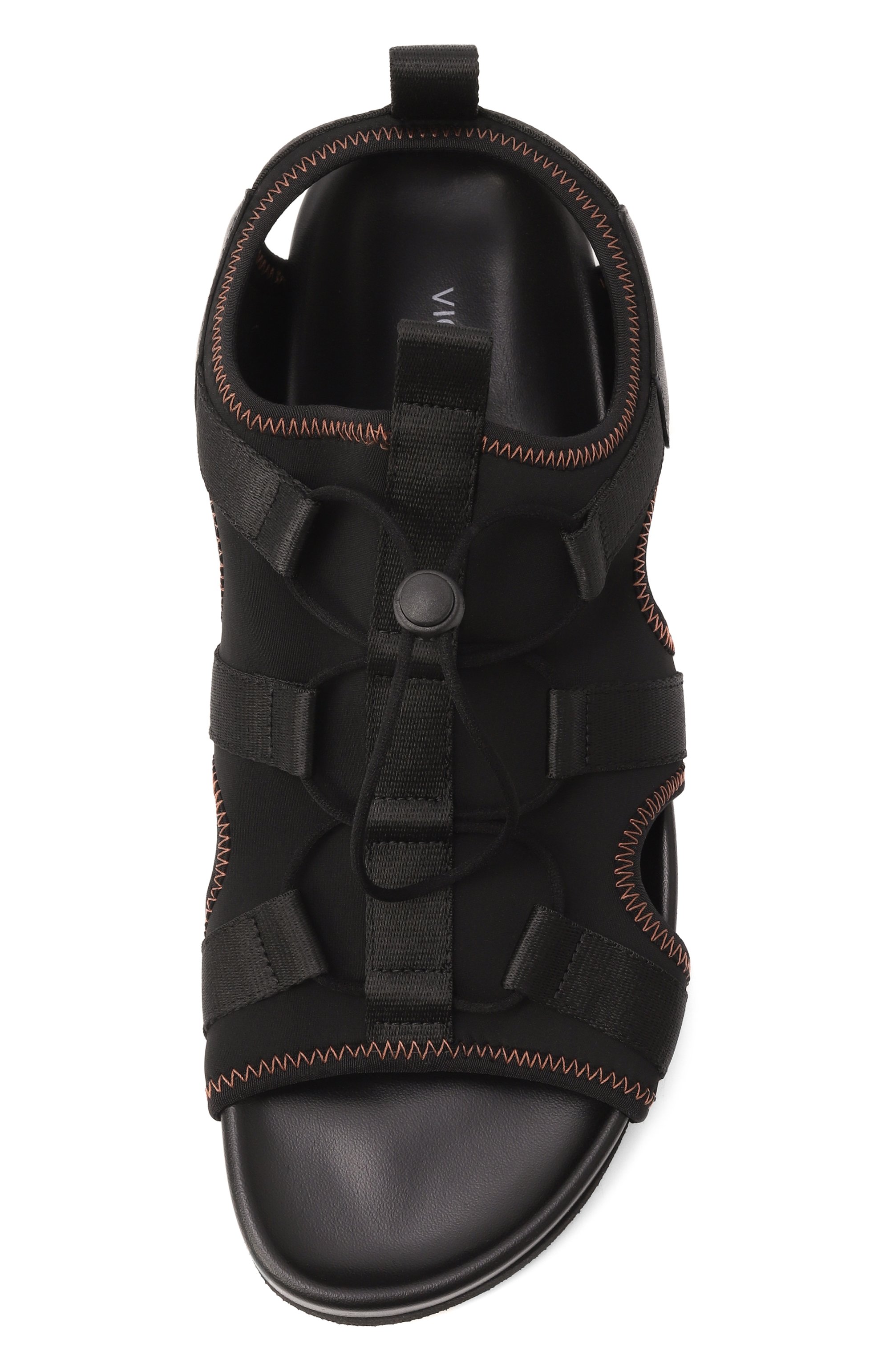 Комбинированные сандалии VIC MATIE, арт. 1G8854U_E46BQSB001, фото 6