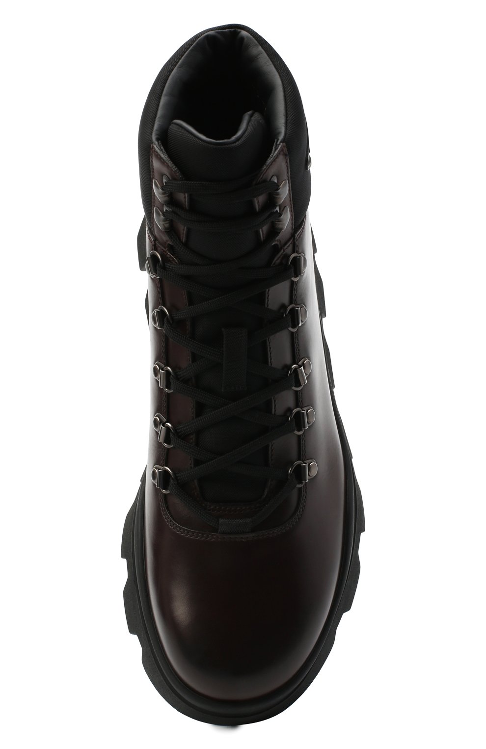 Кожаные ботинки PRADA, арт. 2TE170-3LDP-F0882-G000, фото 5