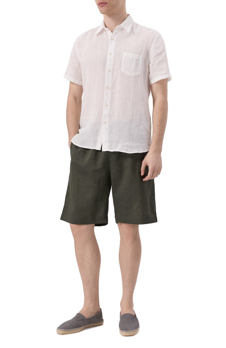 Шорты изо льна и хлопка ZIMMERLI, арт. 27100, фото 1
