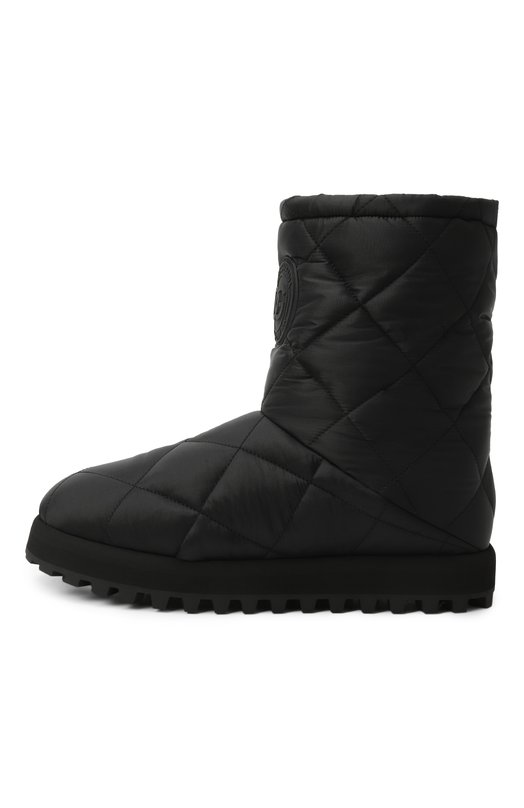 Текстильные сапоги Dolce & Gabbana A70165/AQ075 Чёрный  A70165/AQ075 Фото 4