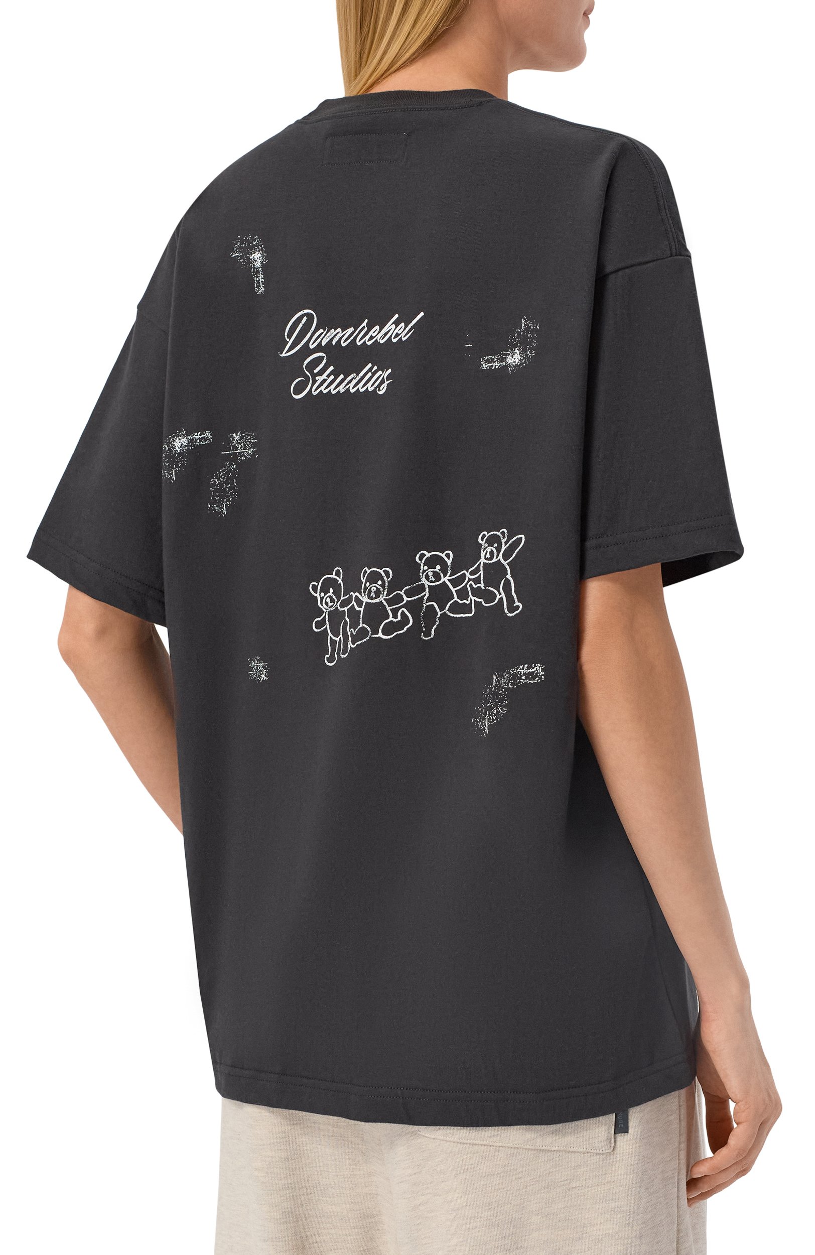 Хлопковая футболка DOMREBEL, арт. G00D BEAR/T-SHIRT, фото 4