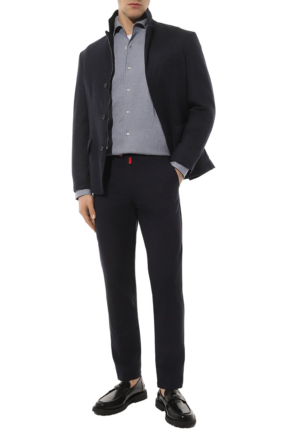 Шерстяные брюки KITON, арт. UFPPEK03711, фото 2