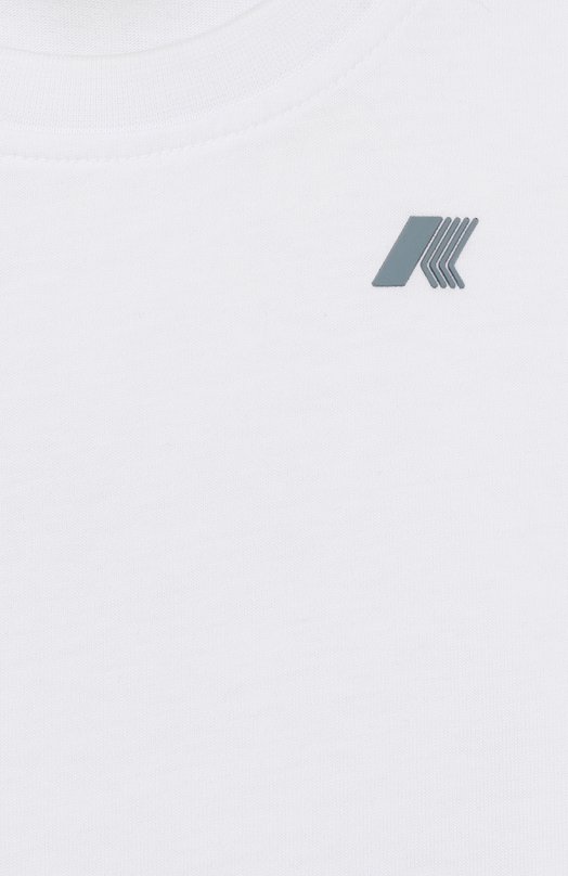 

Хлопковая футболка K-Way, Белый
