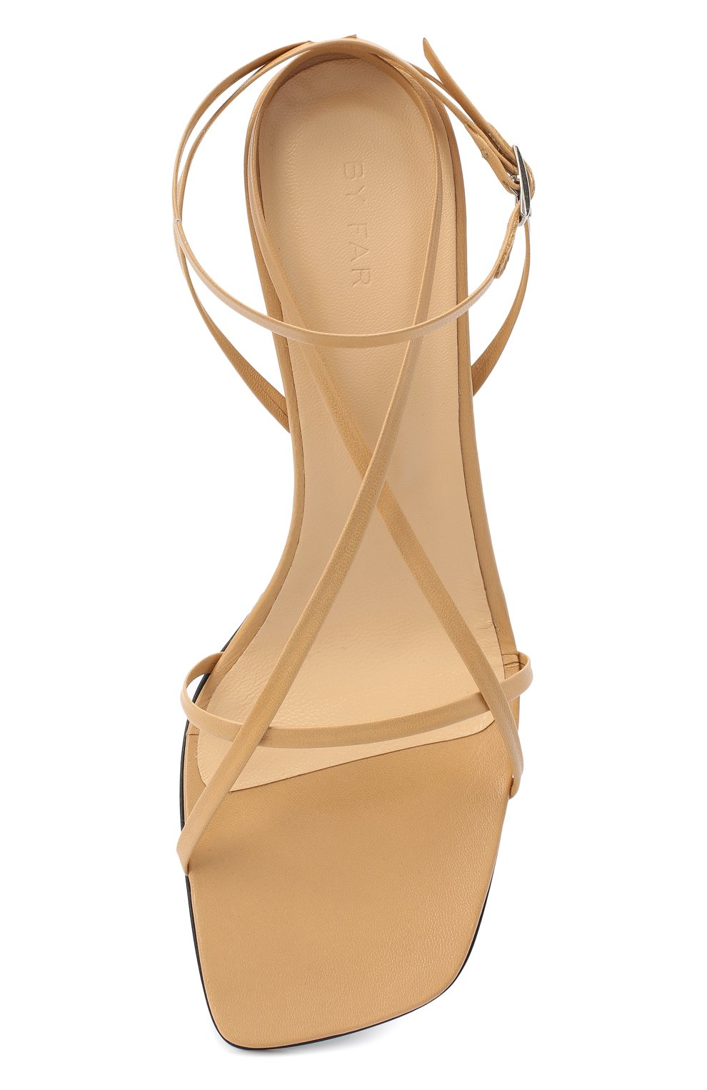 Кожаные босоножки kersti BY FAR, арт. 20PFKRSNUL, фото 5