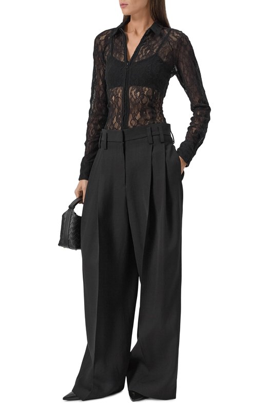 Блузка MSGM 3942MDE10/257812 Чёрный  3942MDE10/257812 Фото 2