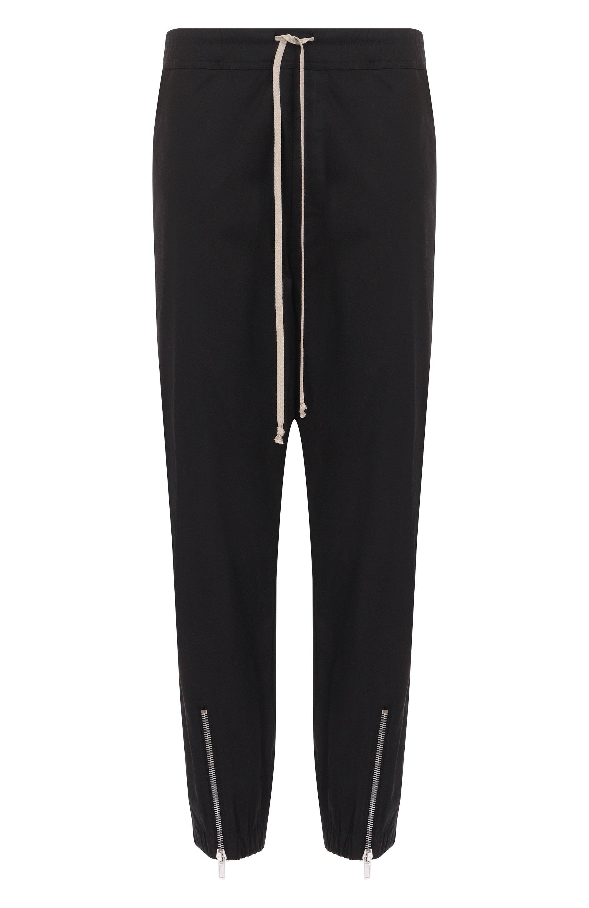 Хлопковые джоггеры RICK OWENS, арт. RU02E1331/TE, фото 1