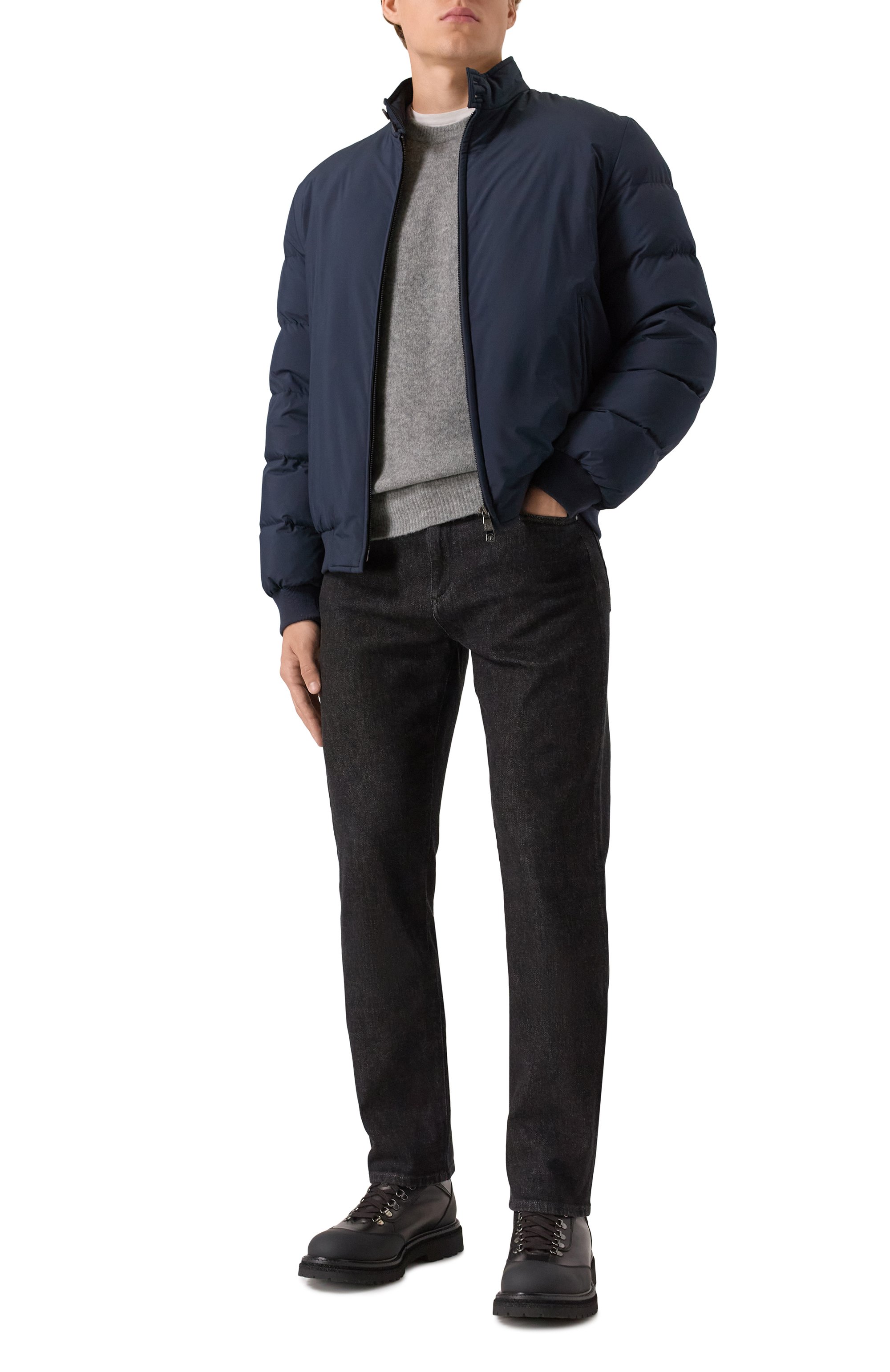 Кожаные хайкеры CAMERLENGO, арт. 16821/G0LMAR M0NT0NE, фото 2