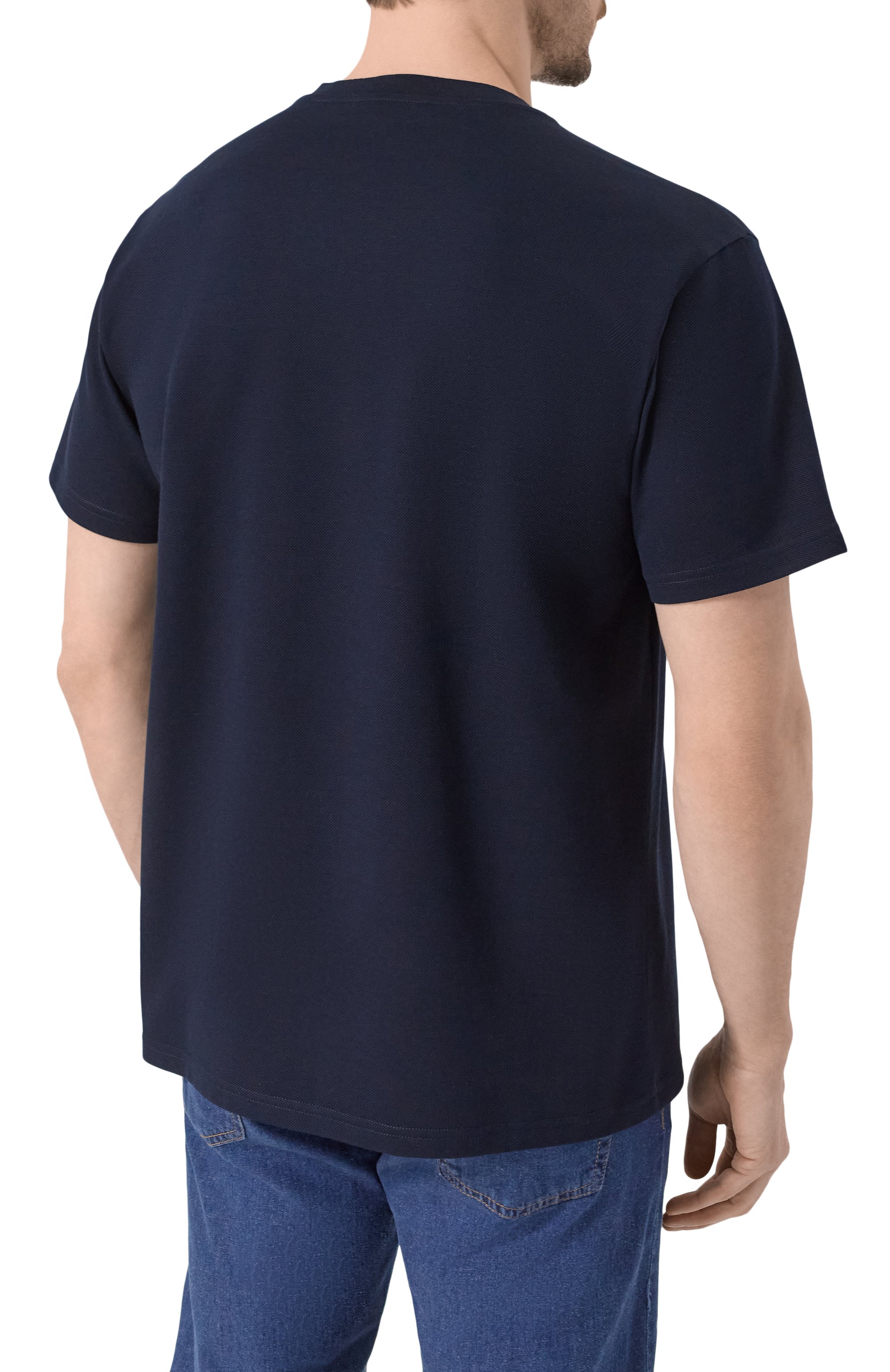 Футболка из шелка и хлопка ZILLI, арт. TSR02SM0614VLEST0, фото 4