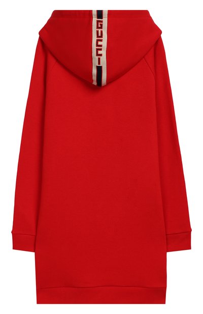 Хлопковое платье с капюшоном GUCCI, арт. 525405/X9W09, фото 2