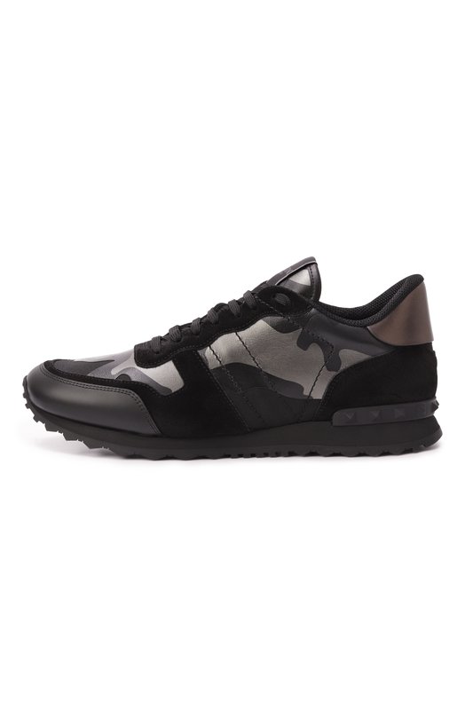 Комбинированные кроссовки Rockrunner Valentino 6Y2S0723/NTA Чёрный  6Y2S0723/NTA Фото 4