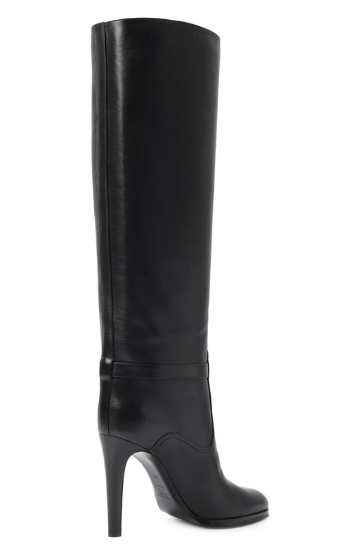 Кожаные сапоги Diane Saint Laurent 743797/25V00 Чёрный  743797/25V00 Фото 5
