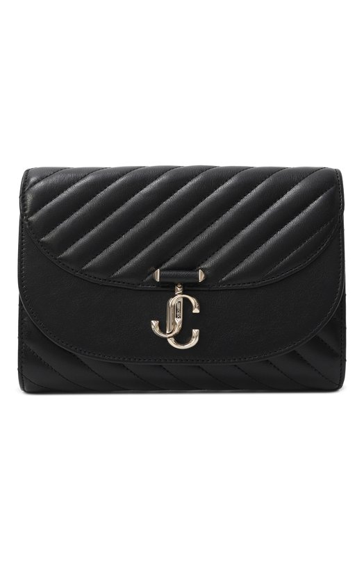 Клатч Curve Jimmy Choo AVN CURVE CLUTCH/HBU Чёрный AVN CURVE CLUTCH/HBU