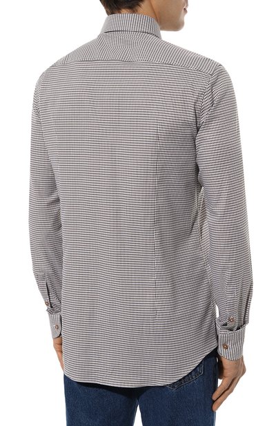 Хлопковая рубашка BOSS, арт. 50496316, фото 4