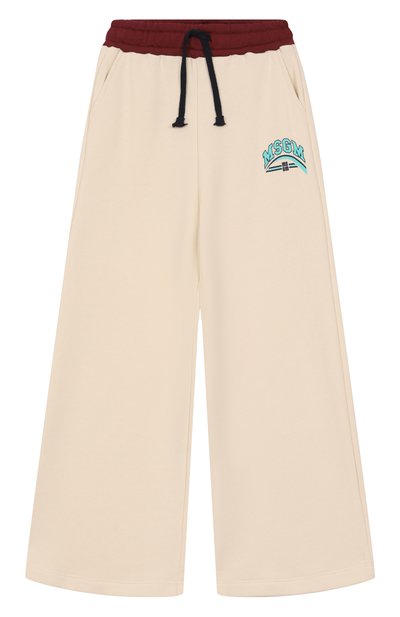 Хлопковые брюки MSGM KIDS, арт. F5MSJGFP128