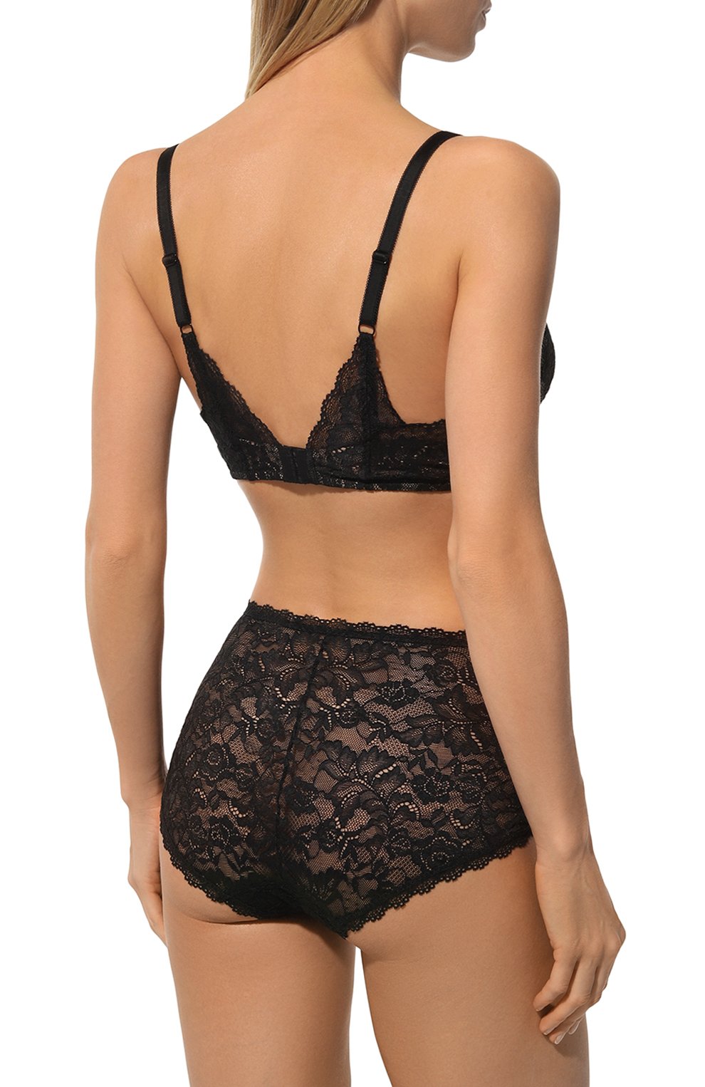 Трусы-слипы с завышенной талией AUBADE черного цвета по цене 10450 руб., арт. 2K24, фото 3 Трусы-слипы с завышенной талией AUBADE, арт. 2K24, фото 3