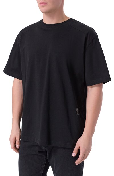 Хлопковая футболка RELIGION черного цвета по цене 6830 руб., арт. 15TWBN61, фото 3 Хлопковая футболка RELIGION, арт. 15TWBN61, фото 3