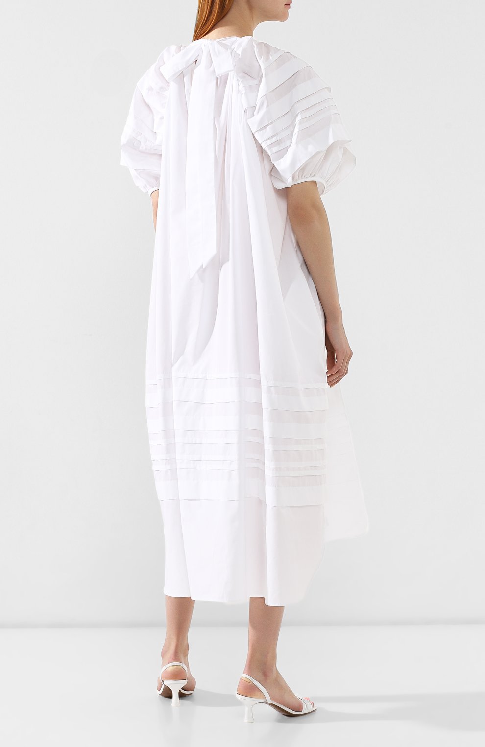 Хлопковое платье CECILIE BAHNSEN, арт. SS19-0010, фото 4