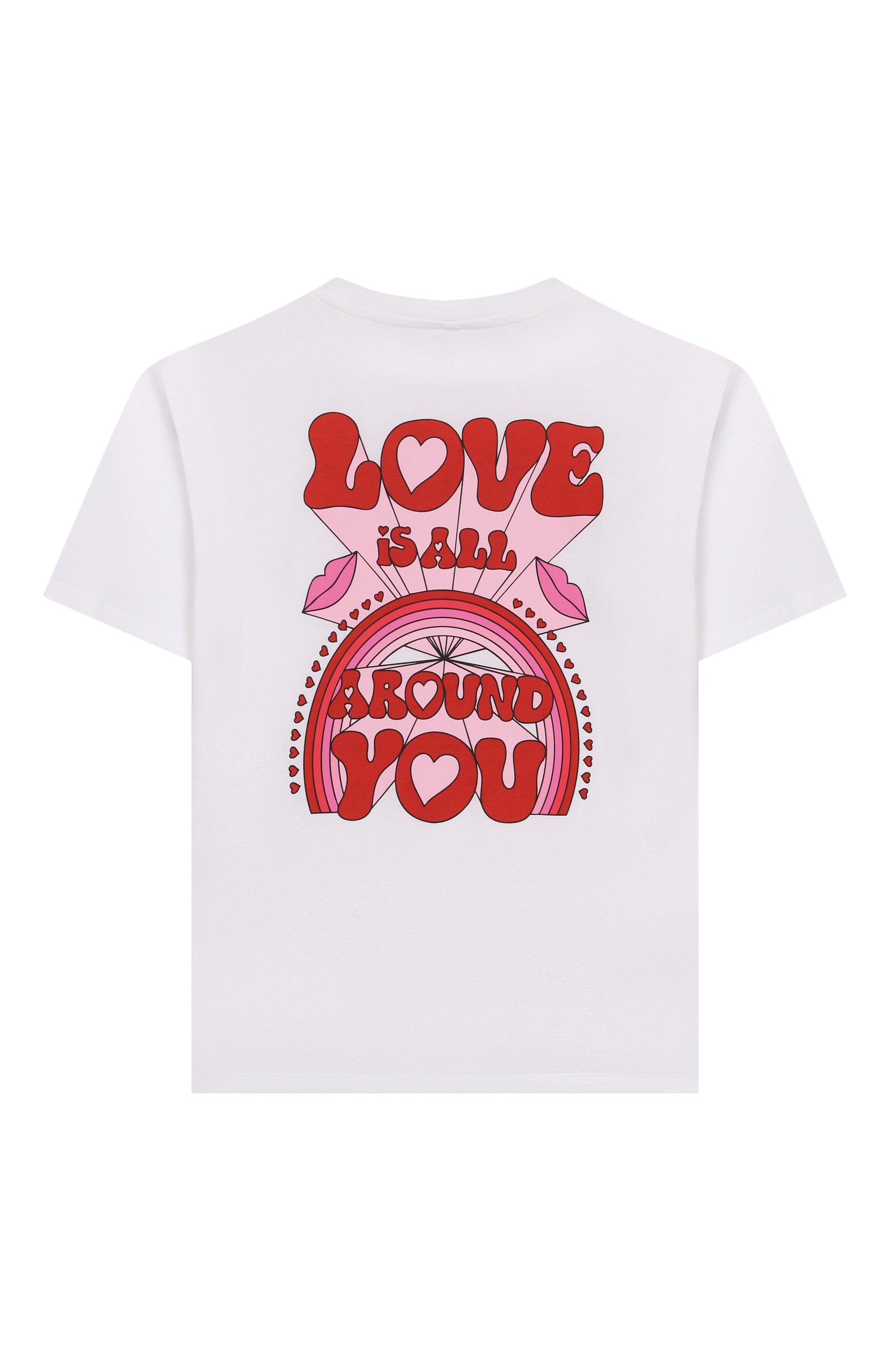 Хлопковая футболка STELLA MCCARTNEY, арт. TX8C11, фото 2